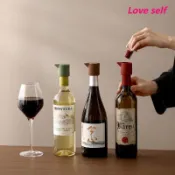 台灣現貨 真空紅酒瓶塞 矽膠防塵瓶蓋 萬用通用葡萄酒塞 多重密封保鮮酒用配件【淺沐】