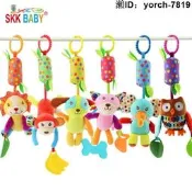 （可開發票）【桃園出貨】skkbaby動物大風鈴床掛 推車掛件 響鈴帶芽嘐的風鈴車掛供應（滿額免運）