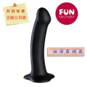 德國Fun Factory Magnum 矽膠平頭吸盤按摩棒-黑 按摩棒 跳蛋 自慰棒 情趣 情趣用品