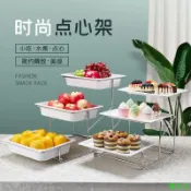 築良舍 免運 【開立發票】點心架 超商架 蛋糕架 自助餐架 面板架自助餐展示架多層 蛋糕水果托盤 面包籃甜品壽司擺臺 三層點心架