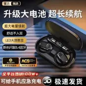 【可給手機充電】智能無線｜骨傳導運動降噪超長續航大電池｜藍牙耳機｜藍牙耳機