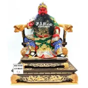 《果真興佛具》關聖帝君 關公 文衡聖帝 恩主公 佛像訂做 佛桌佛聯 神衣神帽 宮廟百貨 實木家具@大溪神桌