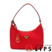 【DOKODEMO】Prada 2005 復刻版尼龍迷你包 1N204X 女士尼龍手提包
RED（ROOSO）[已使用]