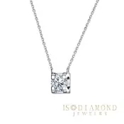 IS DIAMOND IGI 50分鑽石項鍊 最白D /VS1 牛頭(培育鑽石)