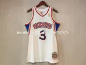艾倫·艾佛森(Allen Iverson)NBA費城76人隊球衣 3號 白色
