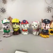 ✨可愛存錢筒 撲滿 存錢罐 存款機 存錢桶 atm 存錢筒 大號儲蓄罐 耐摔 樹脂兒童生日禮物網紅汪汪隊存錢罐卡通節日禮
