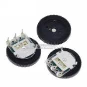 B103 10K 單聯16*2MM 撥盤電位器 齒輪電位器 唱戲機 音量開關