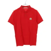 【DOKODEMO】【二手】 MONCLER G10918A73300RED純棉男士 Polo 衫，全新未使用