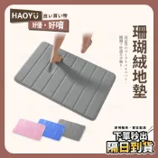 現貨 🚚 珊瑚絨地墊 地墊 吸水地墊 浴室地墊 浴室腳踏墊 腳踏墊 門口地墊 防滑墊 防滑地墊 客廳地墊 廚房地墊 地毯