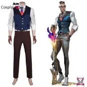 【可開統編】【靈動cos屋】遊戲 無畏契約cos特工錢博爾 基爾喬伊cosplay服裝角色扮演