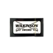 WILKINSON 不鏽鋼 雙面刮鬍刀片（5片/通用復古傳統安全手動刮鬍刀 不銹鋼老式雙刃刀架刀片 剃鬚刀剃刀刮刀剃鬚刀
