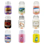 🇺🇸Yankee candle 洋基 香氛蠟燭 擴香 檸檬薰衣草 粉紅沙 蓬鬆毛巾 623g 【冠冠美妝】