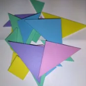 軟質馬卡龍七巧板 或 透明五色七巧板 或 軟質七巧板（35pcs) 小一必備 數學教具 USL 遊思樂 教具