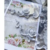 小羊兒鄉村家居 ｛現貨 附發票｝現貨速發 玫瑰雕花裝飾 壁貼 立體雕花 家具裝飾 裝飾藝術 歐式 鄉村風 生活用品 居家生活 法式 蕾絲帶