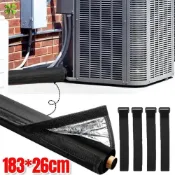 3 層 HVAC 管絕緣罩防水 600D 牛津布防凍防紫外線保護套,適用於戶外 AC 線組和水管