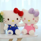 大玩家專營店 正版hellokitty貓毛絨玩具 玩偶女生日禮物可愛凱蒂貓公仔娃娃 玩偶/生日/情人/聖誕禮物/毛絨娃娃/抱枕娃娃