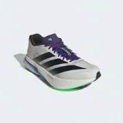 adidas 慢跑鞋 Adizero Boston 13 M 男鞋 白 黑 緩震 運動鞋 愛迪達 JS4946