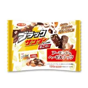 有樂製菓 迷你黑雷神榛果杏仁巧克力風味餅乾 112g【Donki日本唐吉訶德】