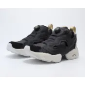 【我塑我形】REEBOK INSTA PUMP FURY PM 充氣 黑金 壓紋 男女 V62778
