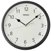 大高雄鐘錶城 seiko SK037 精工鐘 (QXA796K) 立體數字滑動式秒針靜音掛鐘 28cm｜樂天領券現折★全館特惠中★指定刷卡回饋10%