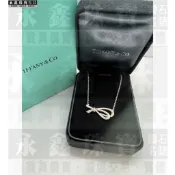 Tiffany&Co.蒂芬妮 BOW蝴蝶結18K金造型項鍊  n1172-01