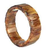 【開運方程式】6A咖啡鈦晶手排珍藏款20mm-6A14(一物一拍l紅銅鈦晶鈦晶l水晶手珠)