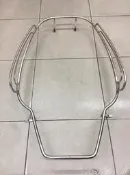 VESPA 偉士牌 ET8 白鐵後保險桿   後保桿