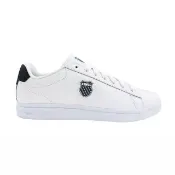 【K-SWISS】Court Shield II 男 休閒鞋 板鞋 經典 皮革 白深藍(04412-109-M)