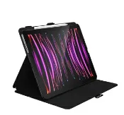 JUMP星球 Speck iPad Pro 12.9吋(2022~2018) Balance Folio 多角度防摔側翻皮套-黑色