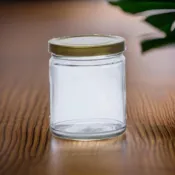 250cc 圓瓶透明 玻璃瓶 RP-24B【1箱 60支】醬菜罐//玻璃罐/辣椒罐/玻璃瓶批發 /箱購《一單限一箱》