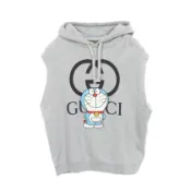 【DOKODEMO】【二手】Gucci GUCCI 連帽衫 GUCCI x Doraemon 互扣 G 無袖 633099 棉質 x Doraemon 無袖連帽衫 男款 二手 A