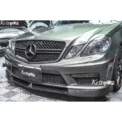 Kc汽車部品 賓士 BENZ W212 S212 前期 前下巴 [V款] 改E63前保專用 碳纖維 E250 E300