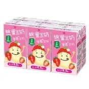 統一蜜豆奶營養+豆奶 草莓口味(250mlx6入)