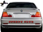SPEEDY 競速空力套件    99-06 BMW E46 2D 尾翼