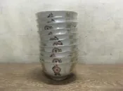 WH6191【四十八號老倉庫】全新 早期 台灣製 大同 紅字 福壽富貴 童子 碗 飯碗 1碗價【懷舊收藏擺飾道具】