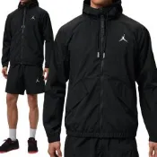 Nike As M J Utility Woven Jacket 男款 黑色 拉鍊 連帽 外套 IW1901-010