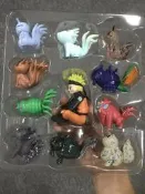 火影忍者 漩渦鳴人與尾獸們九尾幼年，高度6厘米左右，全新帶盒子55不議價.P