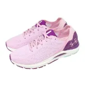 【UNDER ARMOUR】慢跑鞋 HOVR Sonic 6 女鞋 粉 紫 緩震 運動鞋 3026128603