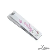 X射線 精緻禮品 HelloKitty愛心指甲剪-白，指甲刀/指甲鉗/指甲剪/修容/銼刀，X射線【C461321】