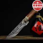 【家用首選】2780鍛打剔骨刀龍泉市菜刀不鏽鋼手工刀具屠刀廚師刀