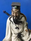 石灣陶呂洞賓擺飾  梁志標