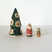 Pinkoi 代購 - 聖誕樹 俄羅斯娃娃 聖誕老人收到禮物的小孩