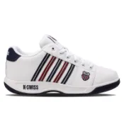 【京站i購物】【K-SWISS】Eadall 女復古老爹鞋 白/藍/紅(91353-163-M)