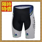 自行車衣套裝含短袖單車服+單車褲-滌綸萊卡面料男運動服69u41【獨家進口】【米蘭精品】