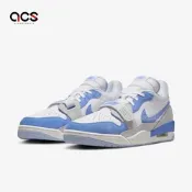 Nike 休閒鞋 Air Jordan Legacy 312 Low 男鞋 白 藍 喬丹 復古 低筒 爆裂紋 CD7069-141