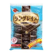 【Bourbon 北日本】巧克力奶油風味薄餅 81.4G(2包/入)