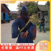 臺灣出貨 濟公衣服 新款古裝男乞丐濟公服裝成人活佛濟公舞臺戲服陳浩民衕款演出服飾 CEIF