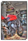 【無名彩貼】MV Brutale 675 - 義大利配色 反光造形輪框貼