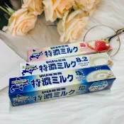 日韓小潼 日本 UHA 味覺糖 特濃8.2牛奶糖 使用北海道產生奶油 特濃條糖 8.2濃牛奶糖/鹽牛奶糖/莓味牛奶糖｜全店$299 全家取貨免運｜滿額折500｜APP下單最高賺19%點數⚡