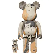 BEARBRICK 庫柏力克熊 東洲齋寫樂 「市川鰕蔵之竹村定之進」100% & 400%